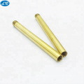OEM CNC turning brass  precision hollow thread tube parts